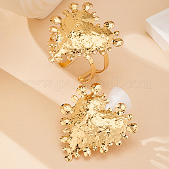 Big Heart Alloy Cuff Bangles & Cuff Rings Sets&nbsp;FS-WGD3ED0-01