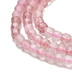 Natural Strawberry Quartz Beads Strands&nbsp;G-H042-B11-01A
