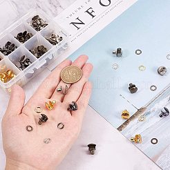 Brass Boots Hook Eyelet Buckles&nbsp;KK-PH0035-74