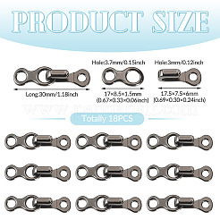 Alloy Adjustable Jean Hook and Eye Hook&nbsp;FIND-TAC0017-84B