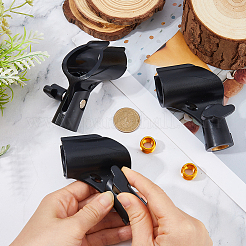 Plastic Adjustable Microphone Clip Holder for Mic Stand&nbsp;FIND-WH0366-305