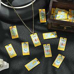 30Pcs 6 Styles Alloy Enamel Pendants&nbsp;ENAM-CJ0005-73