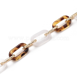 Handmade Acrylic Cable Chains&nbsp;AJEW-JB00701-05