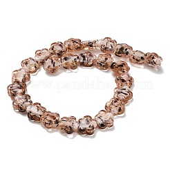 Handmade Gold Sand Lampwork Beads&nbsp;LA-T032-02M