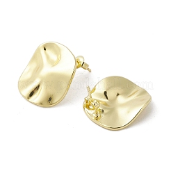 Brass Stud Earrings&nbsp;EJEW-M244-05G