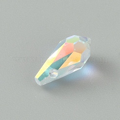 Glass Charms&nbsp;GLAA-WH0031-42B