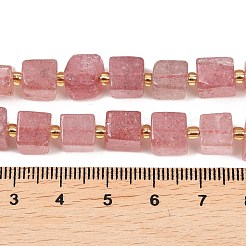 Natural Strawberry Quartz Beads Strands&nbsp;G-G053-B27-03