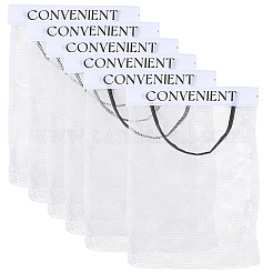 6Pcs Polyester Hanging Storage Bags with Hook and Loop Fastener&nbsp;AJEW-CN0006-68
