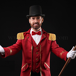 Non-woven Fabric Tassel Epaulettes&nbsp;AJEW-WH0314-705