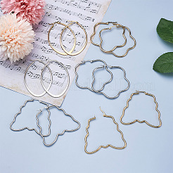 Iron Hoop Earrings&nbsp;EJEW-TA0010-07
