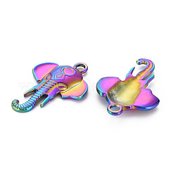 201 Stainless Steel Pendants&nbsp;STAS-S119-037