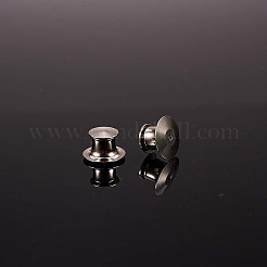 Brass Brooch Base Settings&nbsp;KK-BC0005-03P