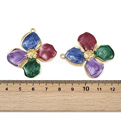 304 Stainless Steel Enamel Pendants&nbsp;STAS-L290-13G