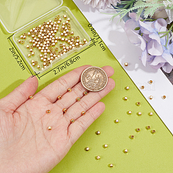 200Pcs Brass Beads&nbsp;KK-BBC0012-05