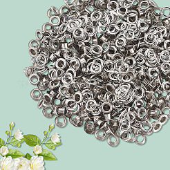 300 Sets Iron Grommet Eyelet Findings&nbsp;SCRA-GF0001-09C