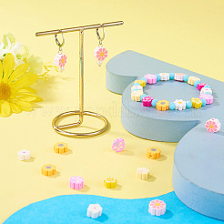 200Pcs 5 Colors Handmade Polymer Clay Bead&nbsp;CLAY-TA0002-14