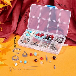 DIY Halloween Theme Earring Making Kits&nbsp;DIY-SC0019-46