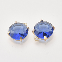 Faceted Glass Pendants&nbsp;GLAA-T010-006