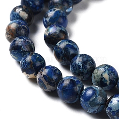 Natural Imperial Jasper Beads Strands&nbsp;G-I122-8mm-26