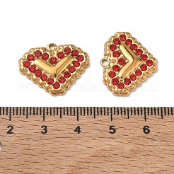 304 Stainless Steel Rhinestone Pendants&nbsp;RB-CBA7A56-01B-G