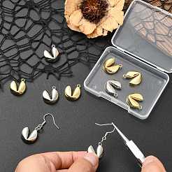 10Pcs 2 Colors Brass Pendants&nbsp;KK-CJ0003-48