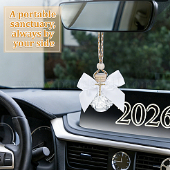 Car Hanging Glass Perfume Bottles&nbsp;AJEW-WA0004-27