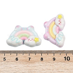 Opaque Resin Cabochons&nbsp;FIND-Z077-11