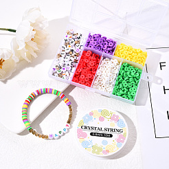 DIY Polymer Clay Beads  Bracelet Making Kit&nbsp;DIY-YW0004-39A