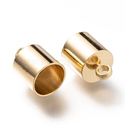 Brass Cord Ends&nbsp;KK-H759-41J-G