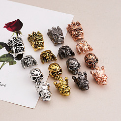 32Pcs 16 Styles Tibetan Style Alloy Beads&nbsp;FIND-FW0001-13