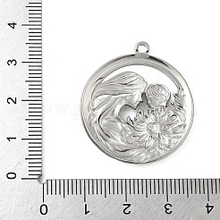 304 Stainless Steel Pendants&nbsp;STAS-D376-31P