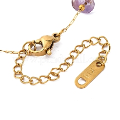 Ion Plating(IP) 304 Stainless Steel Mesh Chain Bracelet for Women&nbsp;BJEW-S003-04G
