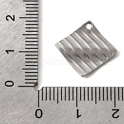 304 Stainless Steel Pendants&nbsp;STAS-D217-03P