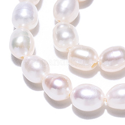 Natural Cultured Freshwater Pearl Beads Strands&nbsp;PEAR-N012-05L