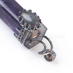 Natural Amethyst Big Pendants&nbsp;G-F639-05C
