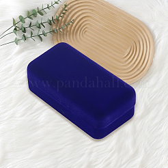Plastic Covered with Velvet 2 Cufflinks Storage Gift Boxes&nbsp;CON-BBC0001-23