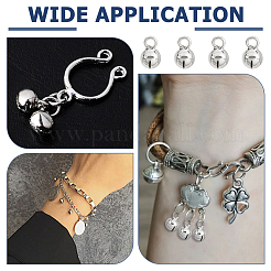 8Pcs 925 Sterling Silver Soniferous Bell Charms&nbsp;STER-BC0003-26