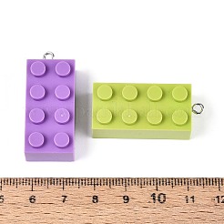 Opaque Plastic Pendants&nbsp;KY-T043-01M