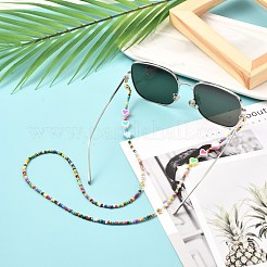 Glass Seed Beads Eyeglasses Chains&nbsp;AJEW-EH00383-01
