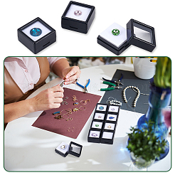 Plastic Loose Diamond Storage Boxes&nbsp;CON-WH0089-72B