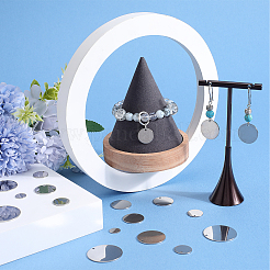 100Pcs 5 Styles 304 Stainless Steel Pendants&nbsp;STAS-SC0008-29