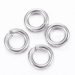 Tarnish Resistant 304 Stainless Steel Open Jump Rings&nbsp;STAS-H555-11P