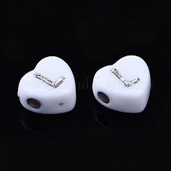 Opaque White Acrylic Beads&nbsp;MACR-Q242-006
