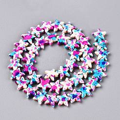 Spray Painted Synthetic Turquoise Beads Strands&nbsp;UNKW-T001-11E