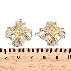 304 Stainless Steel Pendants&nbsp;STAS-D265-03GP