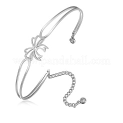 304 Stainless Steel Cuff Bangles for Women&nbsp;FS-WG13D36-01