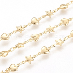3.28 Feet Brass Link Chains&nbsp;X-CHC-G011-06G
