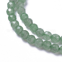 Natural Green Aventurine Beads Strands&nbsp;G-F596-10-3mm