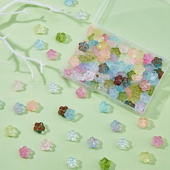 120Pcs 10 Colors Transparent Spray Painted Glass Beads&nbsp;GLAA-DC0001-32