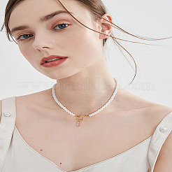 1Pc Brass Clear Cubic Zirconia Letter Pendant Necklaces&nbsp;NJEW-LP0001-32D